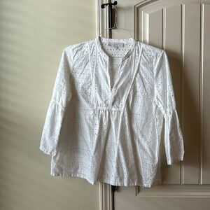 Loft shirt 3/4 length sleeves large petite